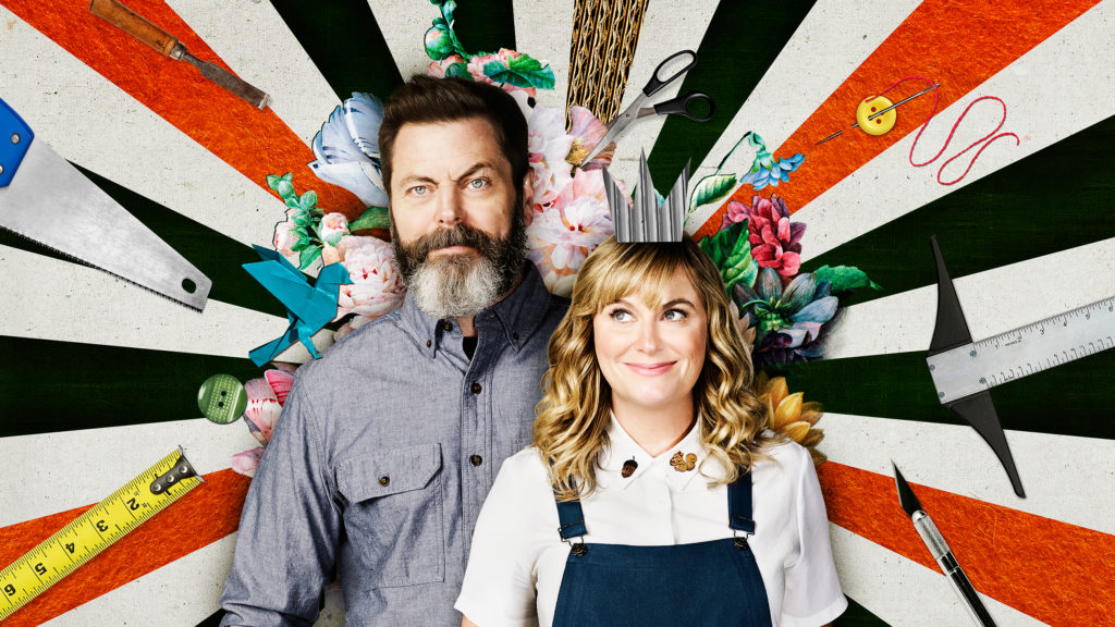 Amy Poehler e Nick Offerman se unem para apresentar 